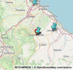 Mappa Via S. Chiara, 66016 Guardiagrele CH, Italia (23.96385)