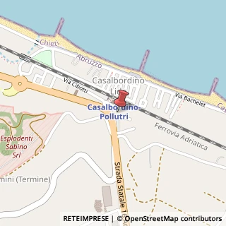 Mappa Piazzale Magnarapa Lido, 14, 66021 Casalbordino, Chieti (Abruzzo)