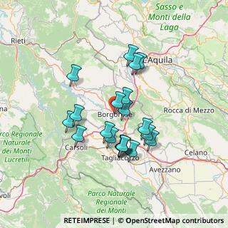 Mappa Piazza Municipio, 02021 Borgorose RI, Italia (12.4245)