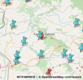 Mappa Via S. Cesareo, 02032 Fara in Sabina RI, Italia (6.50333)