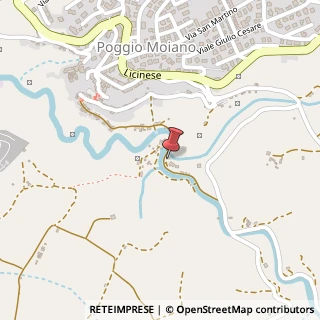 Mappa Via Salvo D'Acquisto, 33, 02037 Poggio Moiano, Rieti (Lazio)