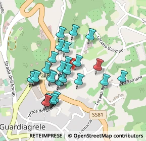 Mappa Località Giardino, 66016 Guardiagrele CH, Italia (0.21)