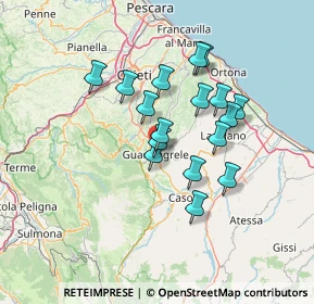 Mappa Località Giardino, 66016 Guardiagrele CH, Italia (11.79529)