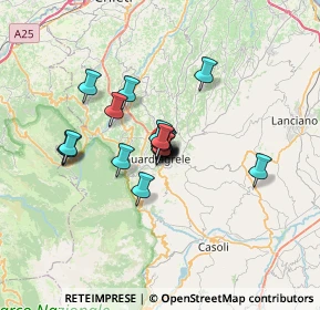 Mappa Località Giardino, 66016 Guardiagrele CH, Italia (4.376)