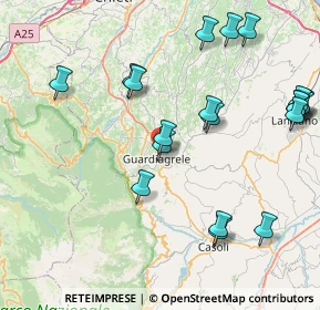 Mappa Località Giardino, 66016 Guardiagrele CH, Italia (9.9695)