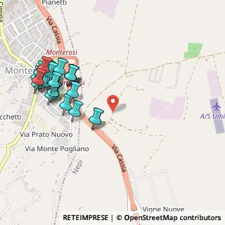 Mappa Via Pianetti, 01036 Nepi VT, Italia (0.63103)