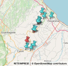 Mappa Via Morge, 66032 Castel Frentano CH, Italia (6)