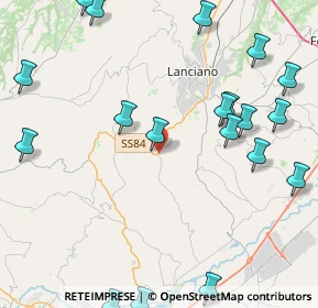 Mappa Via Morge, 66032 Castel Frentano CH, Italia (5.9955)