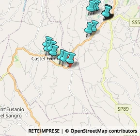 Mappa Via Morge, 66032 Castel Frentano CH, Italia (2.319)