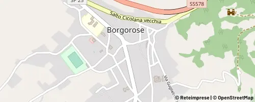Mappa Borgorose