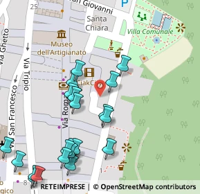 Mappa Via Modesto della Porta, 66016 Guardiagrele CH, Italia (0.05652)