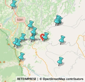 Mappa Località Melone, 66016 Guardiagrele CH, Italia (4.19)