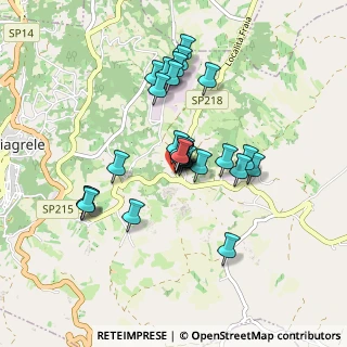 Mappa Loc melone, 66016 Guardiagrele CH, Italia (0.75)