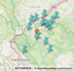 Mappa Contrada San Tommaso, 65023 Caramanico Terme PE, Italia (6.46071)