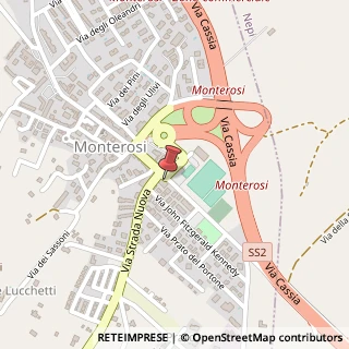 Mappa Via Carlo Alberto Dalla Chiesa, 6, 01030 Monterosi, Viterbo (Lazio)