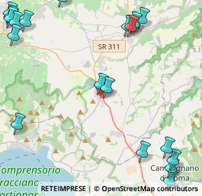 Mappa Via dalla Chiesa Carlo Alberto, 01030 Monterosi VT, Italia (7.071)