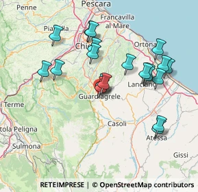 Mappa Guardiagrele, 66016 Guardiagrele CH, Italia (15.276)
