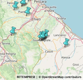 Mappa Guardiagrele, 66016 Guardiagrele CH, Italia (16.42417)