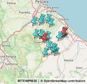 Mappa Via S. Giovanni, 66016 Guardiagrele CH, Italia (10.3115)