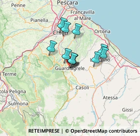 Mappa Via S. Giovanni, 66016 Guardiagrele CH, Italia (9.19273)