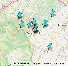 Mappa Via S. Giovanni, 66016 Guardiagrele CH, Italia (5.07786)