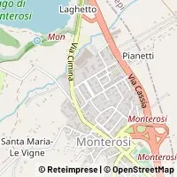Map Monterosi