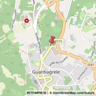 Mappa Via Marruccina, 143, 66016 Guardiagrele, Chieti (Abruzzo)