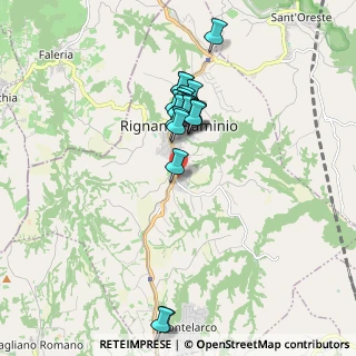 Mappa Via del Caravaggio, 00068 Rignano Flaminio RM, Italia (1.638)
