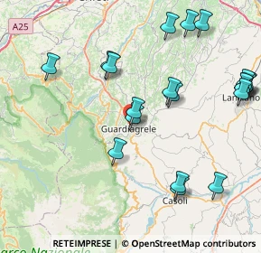 Mappa Loc.tà Giardino, 66016 Guardiagrele CH, Italia (10.0185)