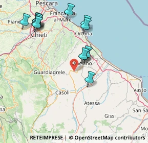 Mappa Via dei Peligni, 66032 Castel Frentano CH, Italia (18.81286)