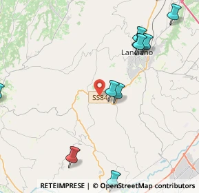 Mappa Via dei Peligni, 66032 Castel Frentano CH, Italia (5.58727)