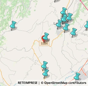 Mappa Via dei Peligni, 66032 Castel Frentano CH, Italia (5.72667)