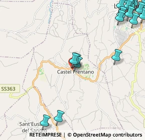 Mappa Via dei Peligni, 66032 Castel Frentano CH, Italia (3.5625)