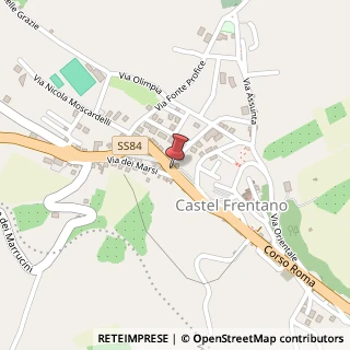 Mappa Via Nazionale, 2, 66032 Castel Frentano, Chieti (Abruzzo)