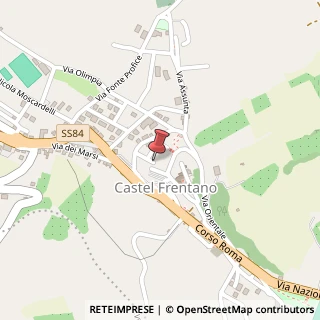 Mappa Via Gabriele D'Annunzio, 1, 66032 Castel Frentano, Chieti (Abruzzo)