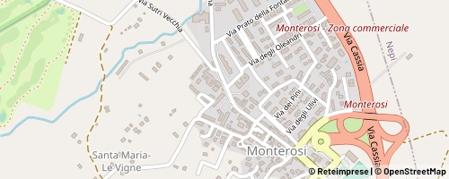 Mappa Monterosi