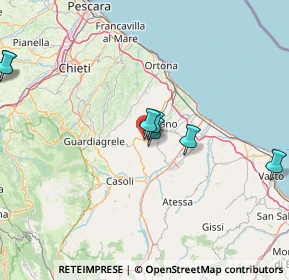 Mappa 66032 Castel Frentano CH, Italia (23.69455)