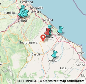 Mappa 66032 Castel Frentano CH, Italia (15.40273)