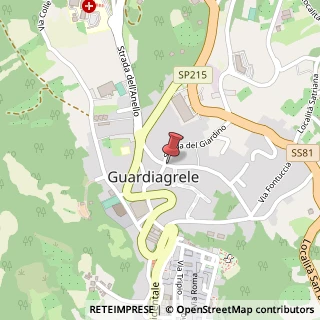 Mappa Via Antonio Gramsci, 9, 66016 Guardiagrele, Chieti (Abruzzo)