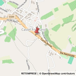 Mappa Corso Roma, 12/16, 66032 Castel Frentano, Chieti (Abruzzo)
