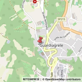 Mappa Via Colle Granaro,  1, 66016 Guardiagrele, Chieti (Abruzzo)
