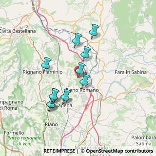 Mappa Civitella San Paolo, 00060 Civitella San Paolo RM, Italia (6.9275)
