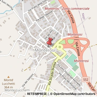 Mappa Via Roma,  29, 01030 Monterosi, Viterbo (Lazio)