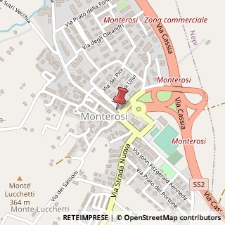 Mappa Via Urbano del Drago, 9, 01030 Monterosi, Viterbo (Lazio)