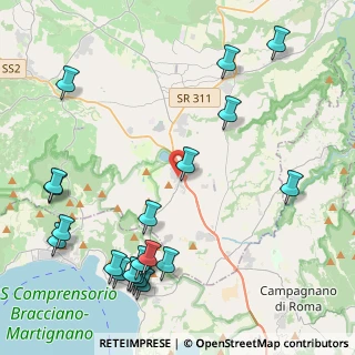 Mappa Via Roma, 01030 Monterosi VT, Italia (5.824)