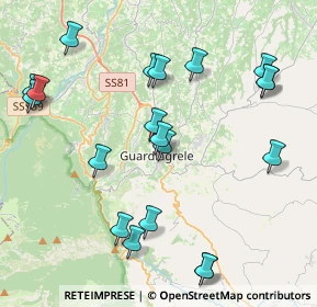 Mappa Via Antonio Gramsci, 66016 Guardiagrele CH, Italia (4.8975)