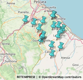 Mappa Via Antonio Gramsci, 66016 Guardiagrele CH, Italia (11.91353)