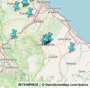 Mappa Via Antonio Gramsci, 66016 Guardiagrele CH, Italia (16.45333)