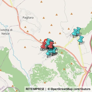 Mappa Campo di mezzo, 02021 Borgorose RI, Italia (0.9875)