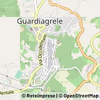 Mapa Guardiagrele